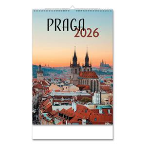 Nástenný kalendár 2026 poľský Praha