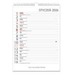 Nástenný kalendár 2026 poľský Štrnásťdňový