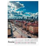 Nástenný kalendár 2026 poľský Varšava