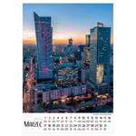 Nástenný kalendár 2026 poľský Varšava