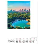 Nástenný kalendár 2026 poľský Varšava