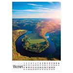 Nástenný kalendár 2026 poľský Voda