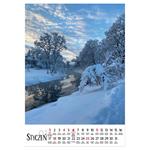 Nástenný kalendár 2026 poľský Voda