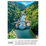 Nástenný kalendár 2026 poľský Voda