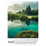 Nástenný kalendár 2026 poľský Voda