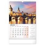 Nástenný kalendár 2026 Praha