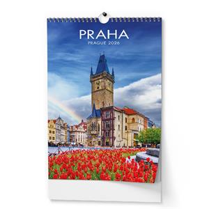 Nástenný kalendár 2026 Praha
