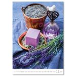 Nástenný kalendár 2026 - Provence