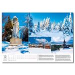 Nástenný kalendár 2026 - Putovanie po Česku