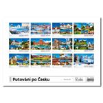 Nástenný kalendár 2026 - Putovanie po Česku