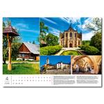 Nástenný kalendár 2026 - Putovanie po Česku