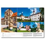 Nástenný kalendár 2026 - Putovanie po Česku