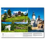 Nástenný kalendár 2026 - Putovanie po Česku