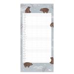 Nástenný kalendár 2026 - Rodinný plánovač Les