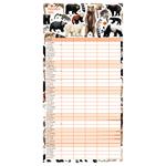 Nástenný kalendár 2026 Rodinný plánovací