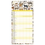 Nástenný kalendár 2026 Rodinný plánovací