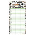 Nástenný kalendár 2026 Rodinný plánovací