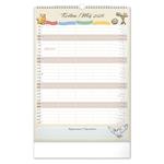 Nástenný kalendár 2026 Rodinný plánovací Harry Potter