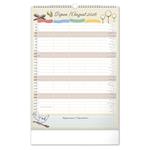 Nástenný kalendár 2026 Rodinný plánovací Harry Potter