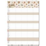 Nástenný kalendár 2026 Rodinný plánovací kalendár