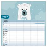 Nástenný kalendár 2026 Rodinný plánovací kalendár