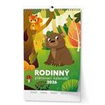 Nástenný kalendár 2026 Rodinný plánovací kalendár