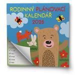 Nástenný kalendár 2026 Rodinný plánovací kalendár