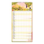 Nástenný kalendár 2026 Rodinný plánovací XXL