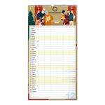 Nástenný kalendár 2026 Rodinný plánovací XXL