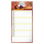 Nástenný kalendár 2026 Rodinný plánovací XXL