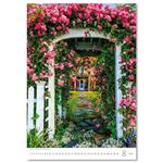 Nástenný kalendár 2026 - Romantic Corners