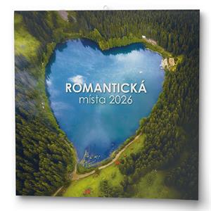 Nástenný kalendár 2026 Romantické miesta