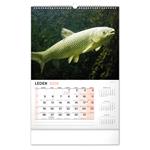 Nástenný kalendár 2026 Rybársky CZ