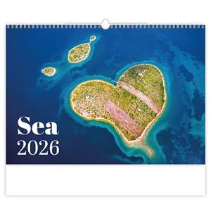 Nástenný kalendár 2026 - Sea