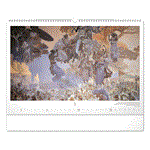 Nástenný kalendár 2026 Slovanská epopej - Alfons Mucha