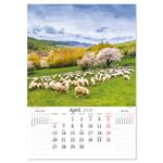 Nástenný kalendár 2026 - Slovenská krajina