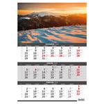 Nástenný kalendár 2026 - Slovensko - 3mesačné