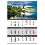 Nástenný kalendár 2026 - Slovensko - 3mesačné