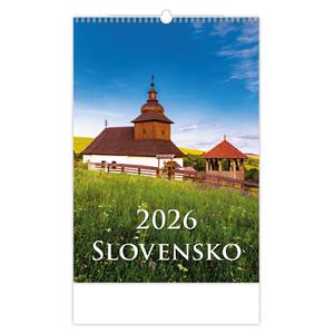 Nástenný kalendár 2026 - Slovensko