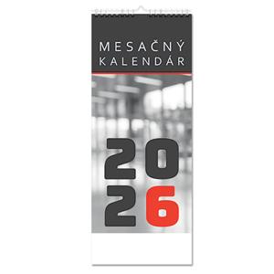 Nástenný kalendár 2026 slovenský Mesačný