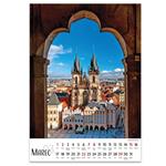 Nástenný kalendár 2026 slovenský Praha