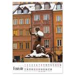 Nástenný kalendár 2026 slovenský Varšava