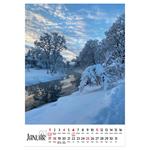 Nástenný kalendár 2026 slovenský Voda