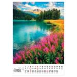 Nástenný kalendár 2026 slovenský Voda