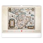 Nástenný kalendár 2026 Staré mapy