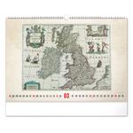 Nástenný kalendár 2026 Staré mapy