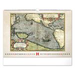 Nástenný kalendár 2026 Staré mapy