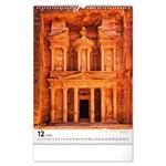 Nástenný kalendár 2026 Svetové monumenty