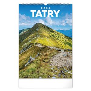 Nástenný kalendár 2026 Tatry