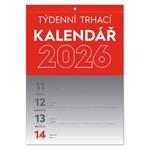 Nástenný kalendár 2026 Trhací týždenný A5
